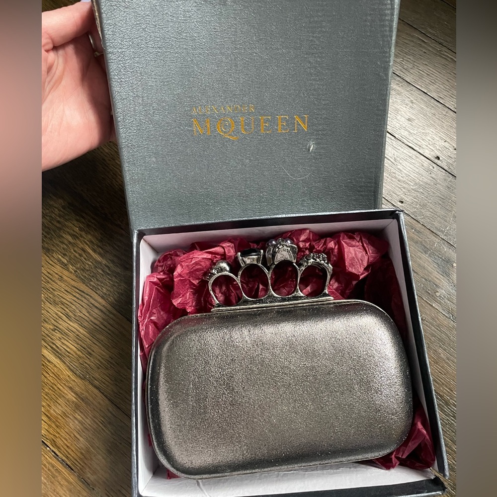 Alexander McQueen Skull Clutch